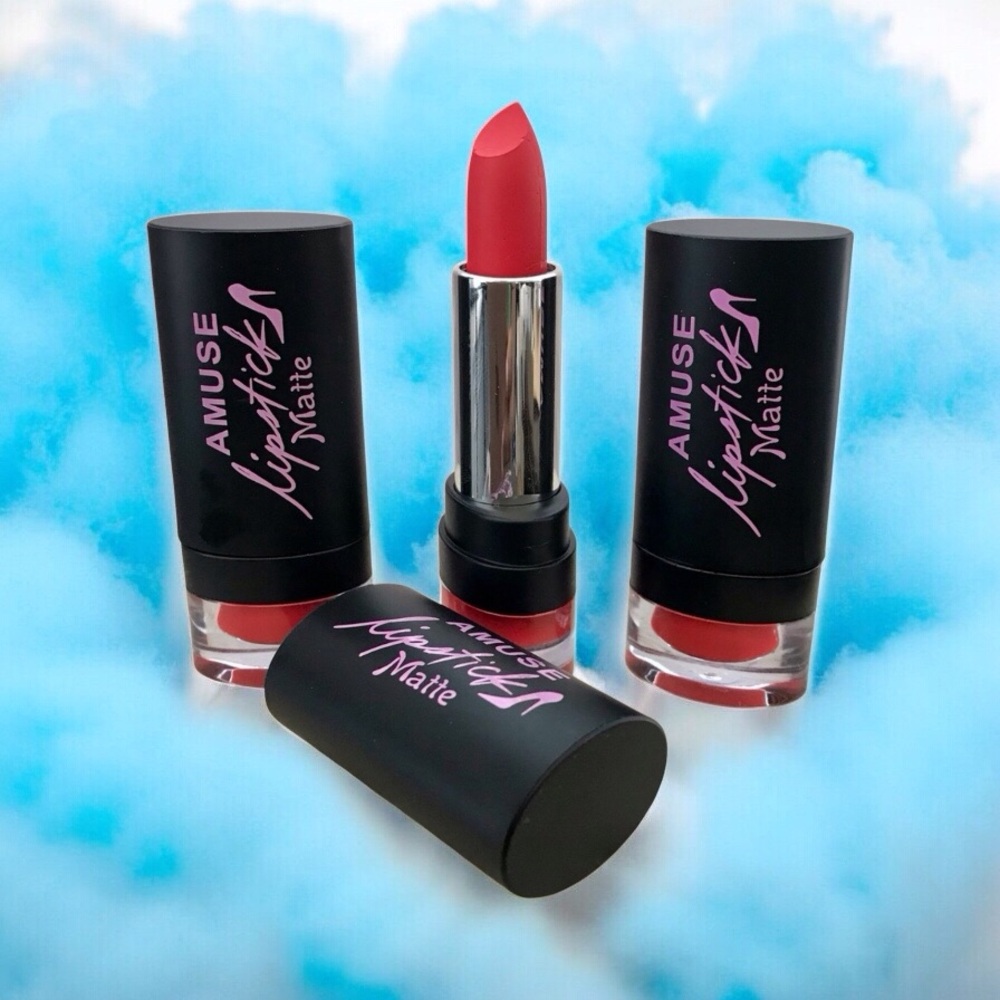 🆕3pcs Amuse Matte Lipstick